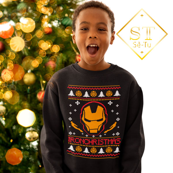 Iron man xmas on sale jumper