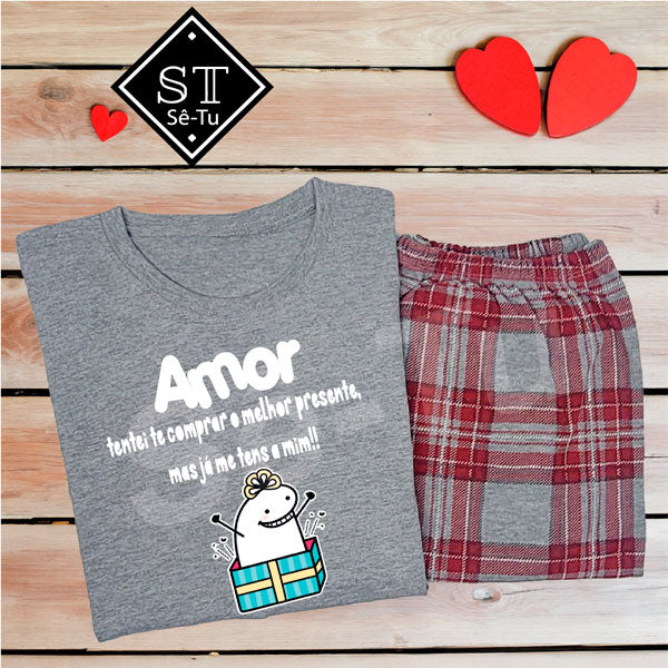 Tentei comprar o melhor presente (pijama) - Sê-Tu