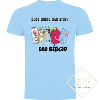 T-shirt Bluey Bluey Doing Dad Stuff