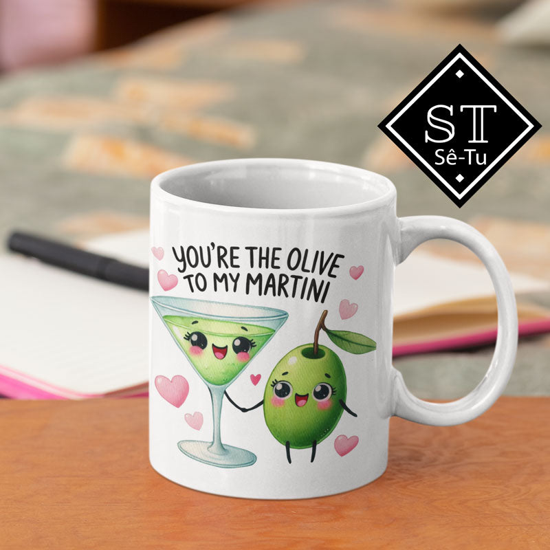 Caneca You're the Olive To My Martini