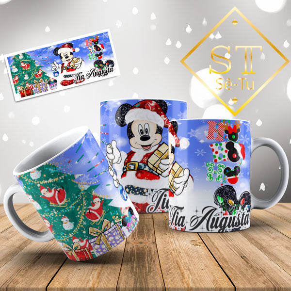 Caneca Disney Natal (5) - Sê-Tu