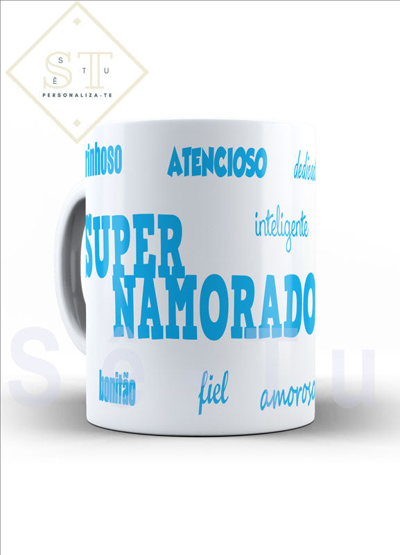 Super Namorado (caneca) - Sê-Tu