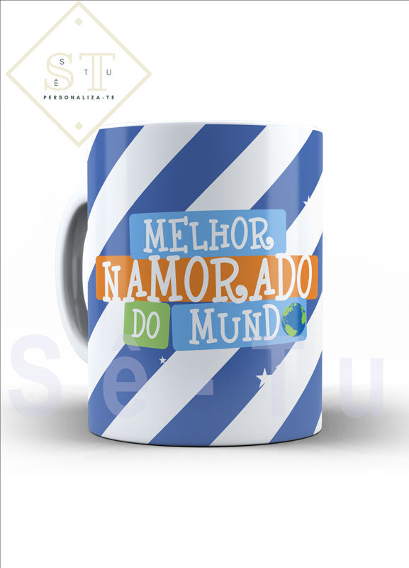 Melhor Namorado do Mundo (caneca) - Sê-Tu