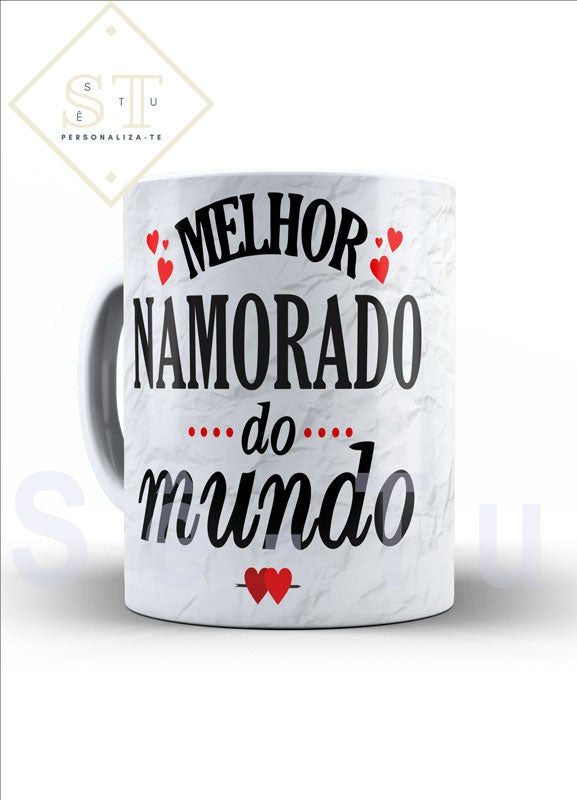 Melhor Namorado do Mundo (caneca2) - Sê-Tu