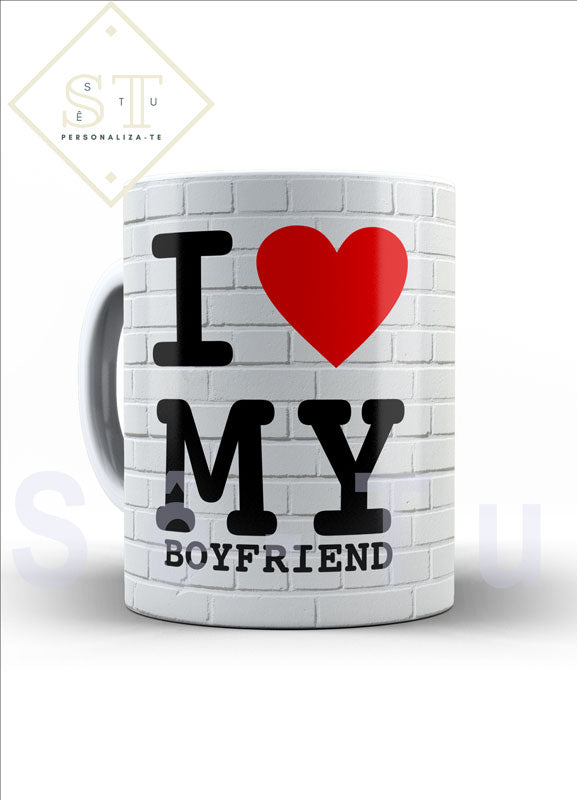 I Love My BoyFriend (caneca) - Sê-Tu