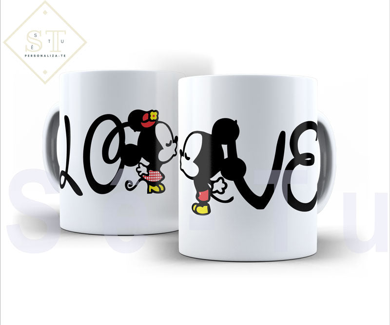 Mickey & Minnie Clasic Love (caneca) - Sê-Tu