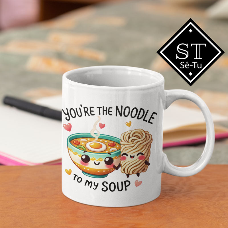 Caneca You're The Noodle To My Burger