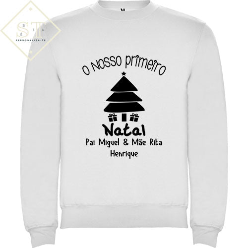 O nosso primeiro Natal (sweatshirt) - Sê-Tu