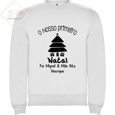 O nosso primeiro Natal (sweatshirt) - Sê-Tu