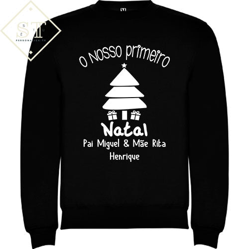 O nosso primeiro natal (SweatshirtB) - Sê-Tu