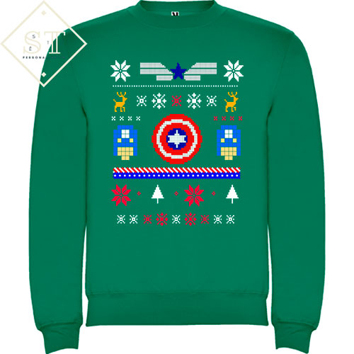 Capitão America Christmas - Sê-Tu