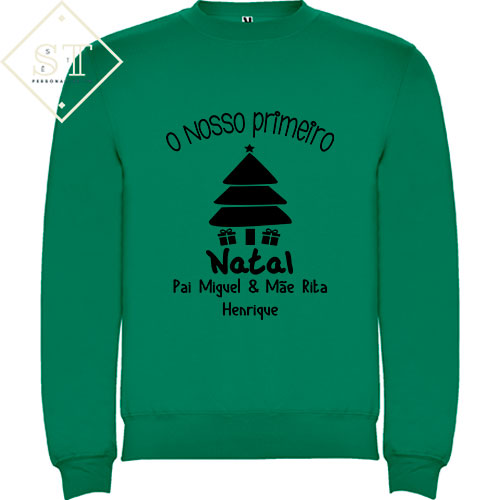 O nosso primeiro Natal (sweatshirt) - Sê-Tu