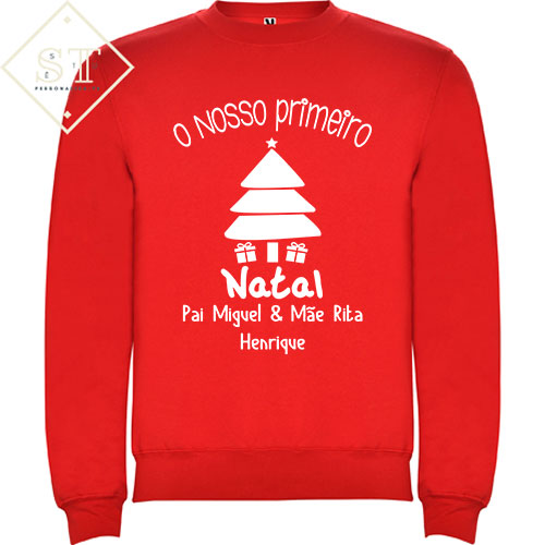 O nosso primeiro natal (SweatshirtB) - Sê-Tu