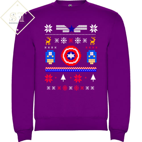 Capitão America Christmas - Sê-Tu