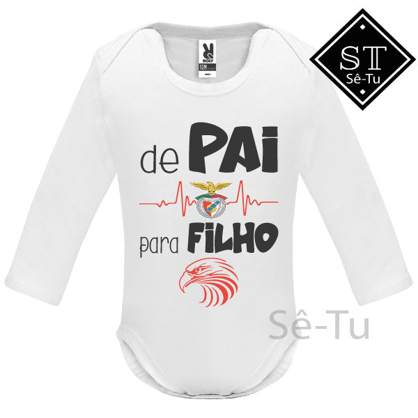 Body De Pai Para filho Benfica - Sê-Tu