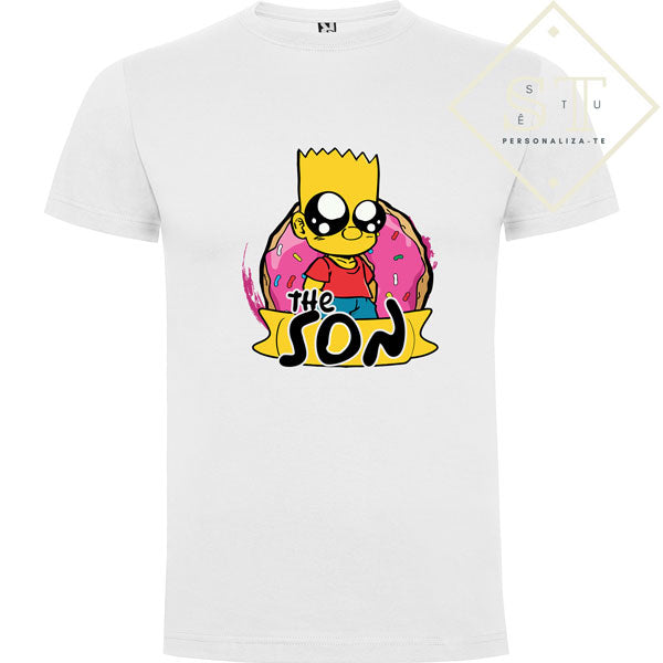 Conjunto T-shirts Pai & Filho/a Simpsons