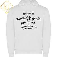 Hoddie No meio de tanta Gente Encontrei-a