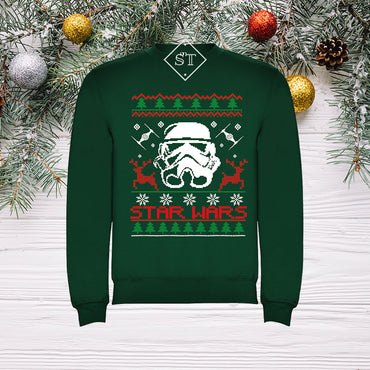 Sweatshirt Star Wars Natal - Adulto