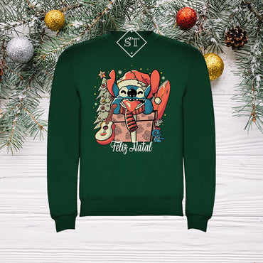 Sweatshirt Stitch 2 Natal - Adulto