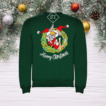 Sweatshirt Bugs e Lola Natal - Adulto