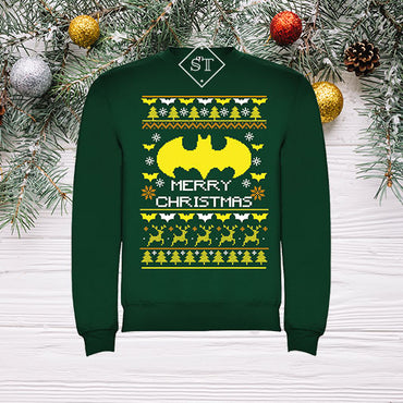 Sweatshirt Batman Natal - Adulto