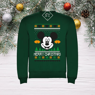 Sweatshirt Mickey 4 Natal - Adulto