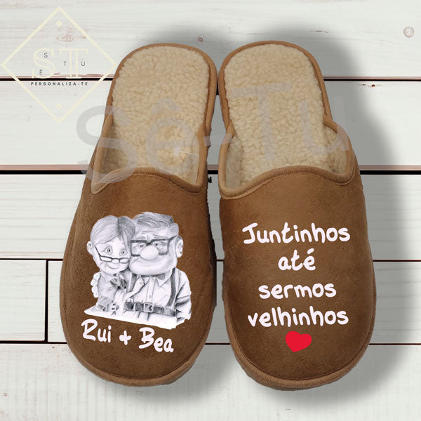 Chinelos Juntinhos até Sermos Velhinhos Com Nomes - Sê-Tu