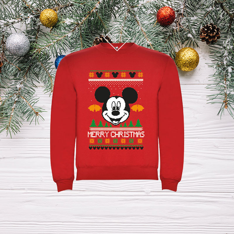 Sweatshirt Mickey 4 Natal - Criança