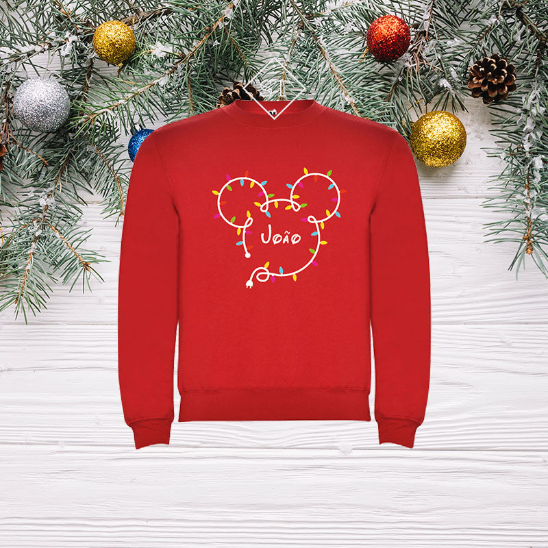 Sweatshirt Mickey 2 Natal - Criança