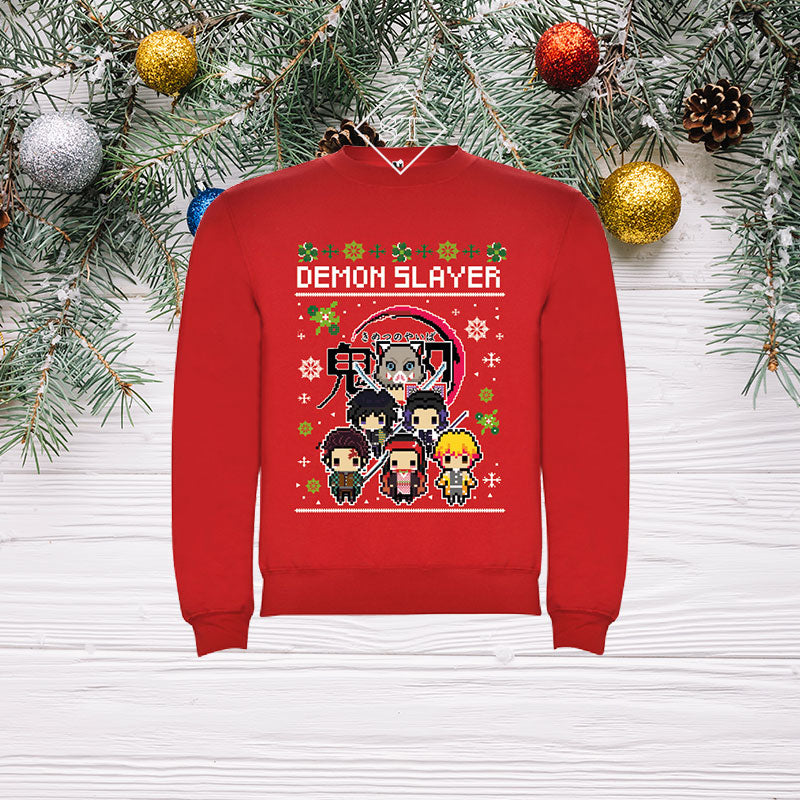 Sweatshirt Demon Slayer 3 Natal - Criança