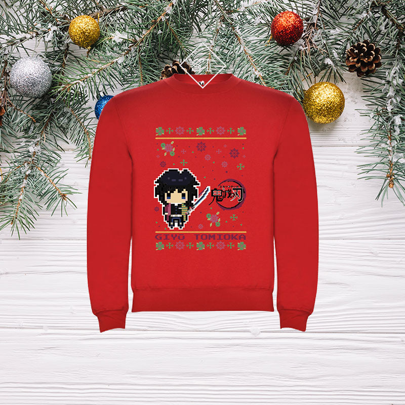 Sweatshirt Demon Slayer 2 Natal - Criança