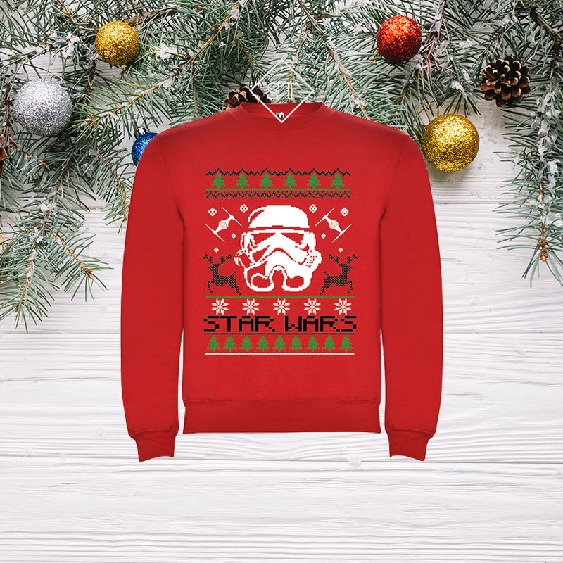 Sweatshirt Star Wars Natal - Criança