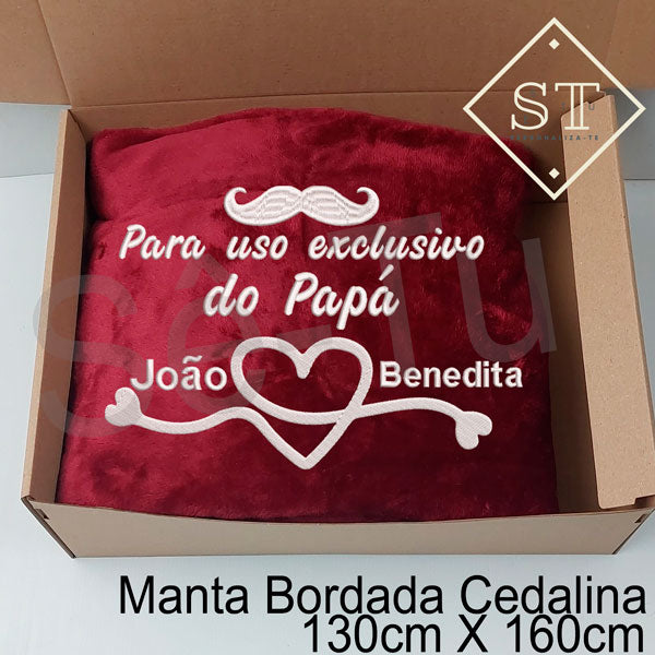 Manta para uso exclusivo do papá - Sê-Tu