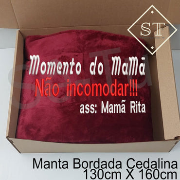 Manta Momento da Mamã