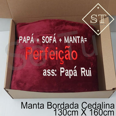 Manta Papá+Sofá+Manta