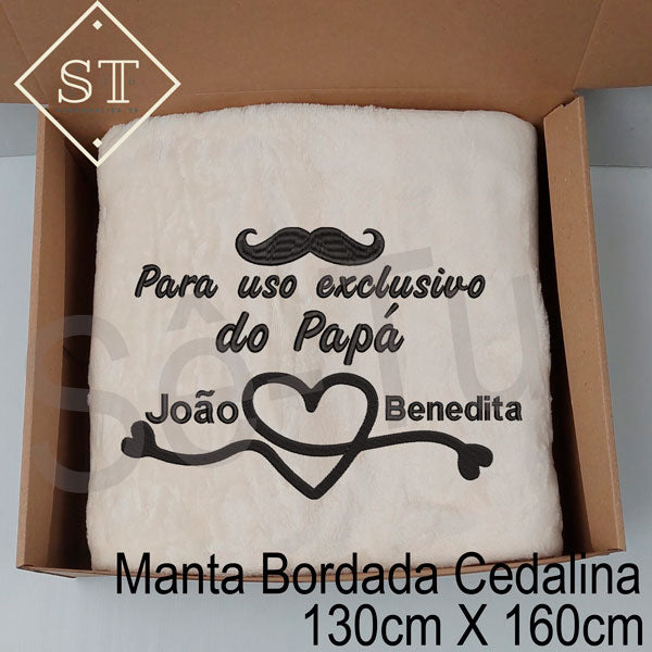 Manta para uso exclusivo do papá - Sê-Tu