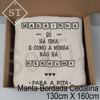 Manta Madrinha como a Minha