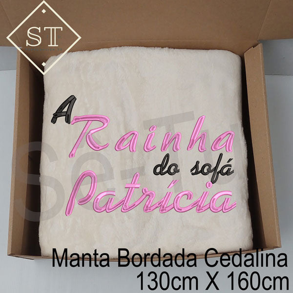 Manta a Rainha do Sofá