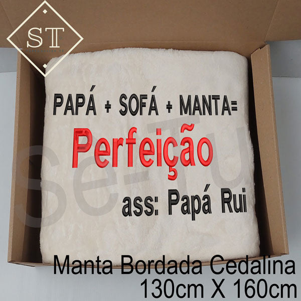 Manta Papá+Sofá+Manta