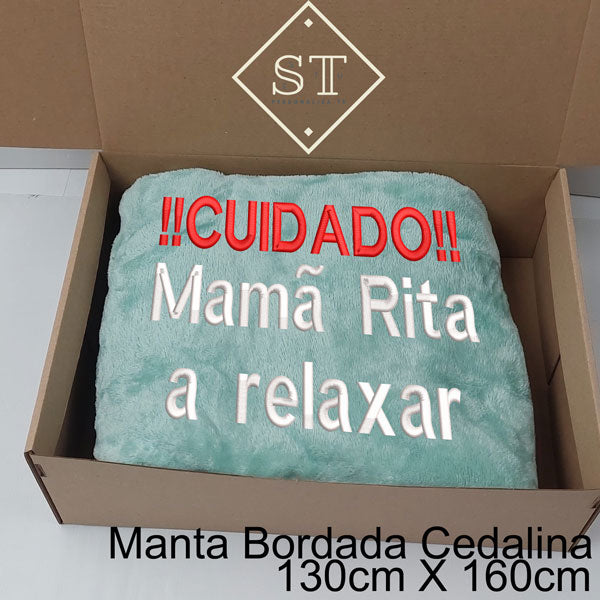 Manta Cuidado Mamã a Relaxar