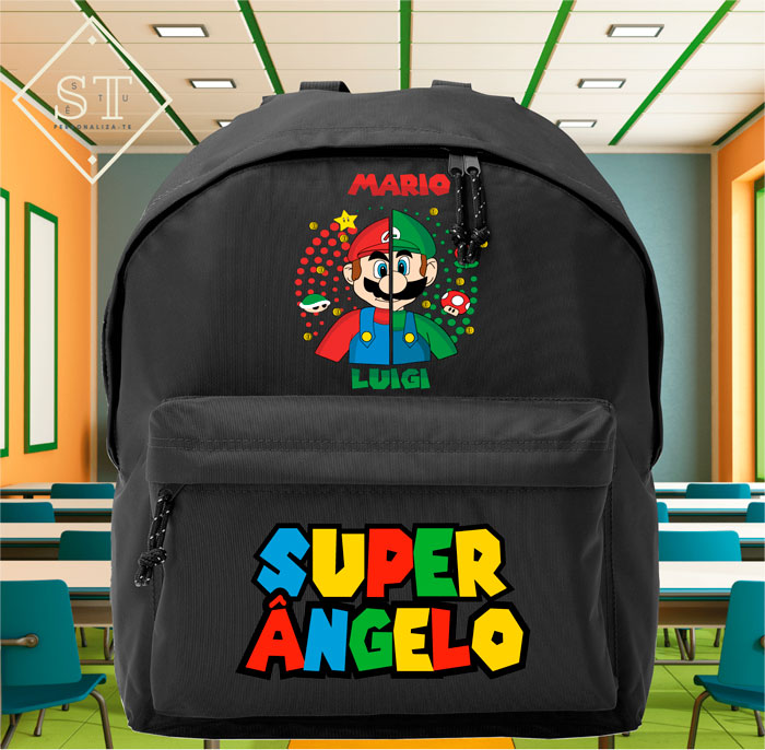 Super Mário Mochila clássica - Sê-Tu