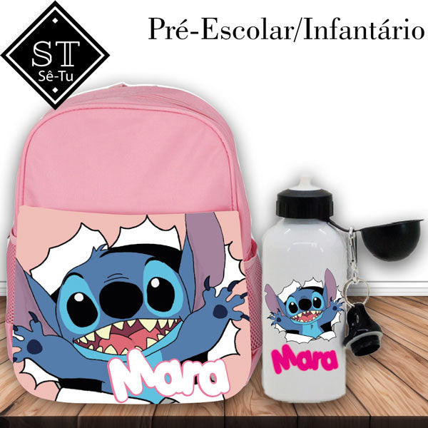 Mochila Rosa Stich