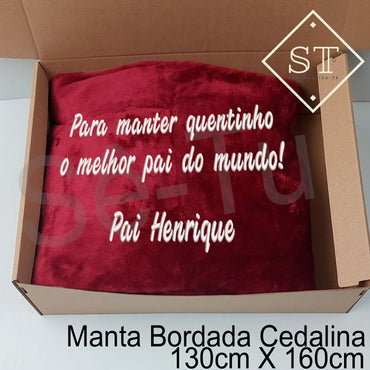 Manta Para manter quentinho o melhor Pai do Mundo - Sê-Tu