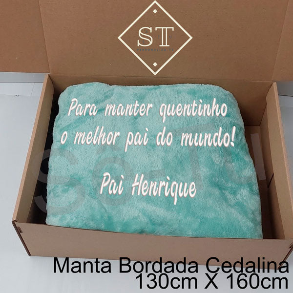 Manta Para manter quentinho o melhor Pai do Mundo - Sê-Tu