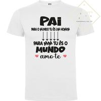 T-shirt Pai Para o Mundo