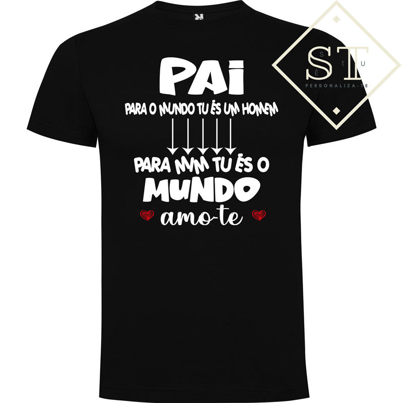 T-shirt Pai Para o Mundo