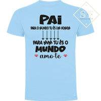 T-shirt Pai Para o Mundo