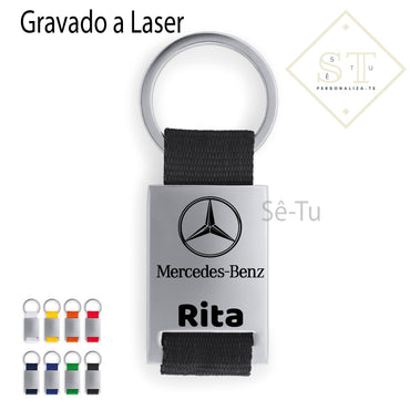 Porta Chaves Mercedes Com Nome - Sê-Tu