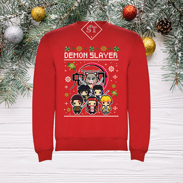 Sweatshirt Demon Slayer 3 Natal - Criança