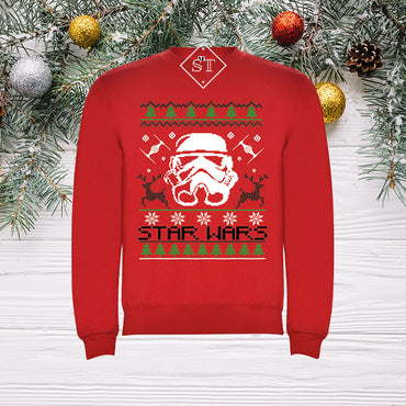 Sweatshirt Star Wars Natal - Criança